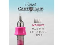 Cartucho de tatuaje Travel Magnum (M1) - Ø 0,25 mm - Xlong Taper | ITC