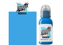 Limitless Tattoo Ink Mix - Azul Medio 1 v2 | World Famous