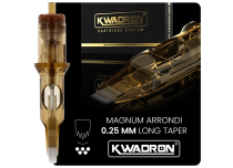 Cartucho de Tatuaje Magnum Round (RM) - Ø 0.25 mm - Long Taper | Kwadron