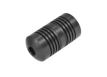 Cilindro rígido con manguito de plástico negro Ø 25mm - Fabricación CE  iTC