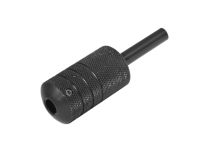 Manguito con tubo de plástico Arr. de una pieza Negro  iTC