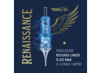 Cartucho Plotter (RL) - Ø 0,25 mm - X-Long Taper Renaissance | TRAVEL TATTOO