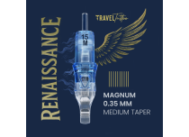 Cartucho Magnum (R1) - Ø 0,35 mm - Medium Taper Renaissance | TRAVEL TATTOO