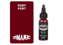 Tinta de tatuaje estéril RUBY PORT 1 oz/29 ml | Dynamic Platinium