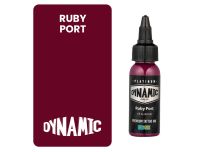 Tinta de tatuaje estéril RUBY PORT 1 oz/29 ml | Dynamic Platinium