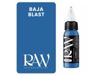 Tinta para tatuajes RAW Platinum, estéril, color: Baja Blast