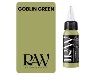 RAW Platinum Tattoo Ink, estéril, color : Goblin Green