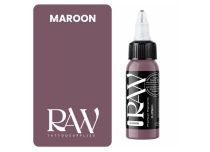 RAW Platinum Tattoo Ink, estéril, color : Granate