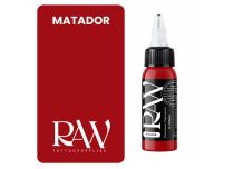 RAW Platinum Tattoo Ink, estéril, color : Matador
