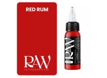 RAW Platinum Tattoo Ink, estéril, color : Ron Rojo
