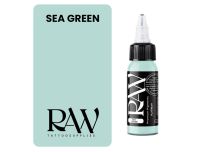 Tinta para tatuajes RAW Platinum, estéril, color: Seagreen