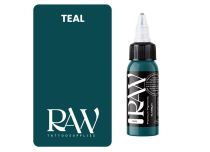 Tinta para tatuajes RAW Platinum, estéril, color: verde azulado
