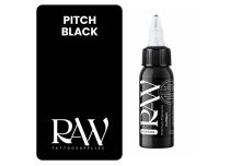 Tinta para tatuajes RAW Platinum, estéril, color: Pitch Black