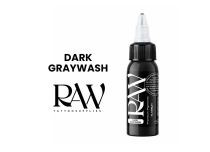 Tinta para tatuajes RAW Platinum, estéril, color: Dark Graywash