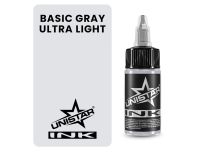Tinta para Tatuaje - Estéril - GRIS BÁSICO Ultra LIGHT | UNISTAR COLORS™ Ink