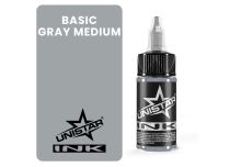 Tinta para Tatuaje - Estéril - GRIS BÁSICO MEDIO | UNISTAR COLORS™ Ink