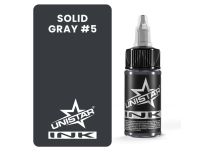 Tinta para Tatuaje - Estéril - GRIS SÓLIDO #5 | UNISTAR COLORS™ Ink