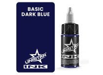 Tinta para Tatuaje - Estéril - TOP BASIC DARK BLUE | UNISTAR COLORS™ Ink