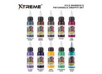 Tinta para tatuajes - estéril, pack de 10 x 30 ml - GRAFFITI SET | XtremeInk