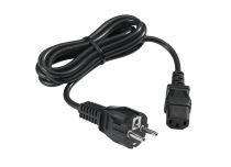 Cable de alimentación con toma de tierra.