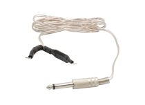 Pinza para cable de silicona, conector recto de 6,35 mm, 1,8 m