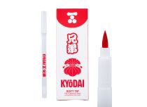 Rotuladores KYODAI - SOFT TIP - Rojo Tokio