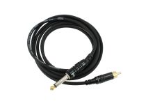 Clip Cord VMOTHS Jack 6.35 / RCA recto Longitud 2m Negro