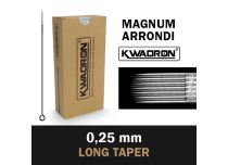 Agujas estériles Magnum (M1) 0,25 mm - Long Taper | Kwadron