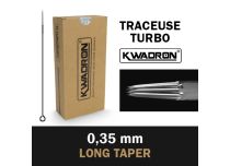 Aguja Estéril 0.35 mm Turbo Tracer (RL) - Long Taper | Kwadron