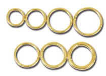 Anillo Acero Bisagra Oro | Itc