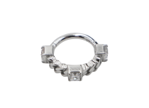 Anillo de bisagra CoCR 1.2X8 rhinestone conjunto articulado