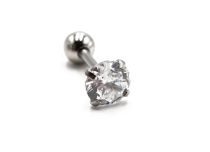 Bolas Trago Especial Barbell Acero 1,2 x 6 mm con Strass |  ITC