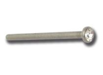 Espárrago recto de acero de 1 mm a bola de 2,3 mm - Cristal Coloré |  ITC