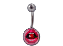 Bolas de Acero Plátano 6 / 12 mm motivo Labios y Cereza |  ITC