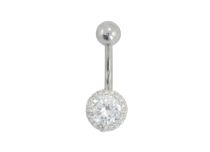 Plátano de acero cristal blanco |  ITC