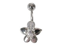 Flores de strass blancas plátano |  ITC
