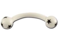 Plátano flexible con bolas motivo estrella |  ITC