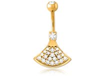 Banana Triangle Gold Multistrass |  ITC