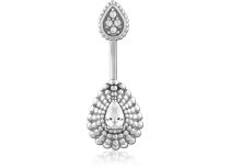 Banana Acero Quirúrgico Oval Doble Gota Mono Strass |  ITC