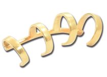 Faux Piercing Acero Oro Delgado Multi  Aros |  ITC