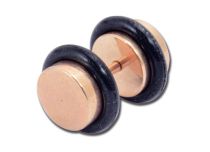 Faux Plug Oro Rosa Acero | Itc