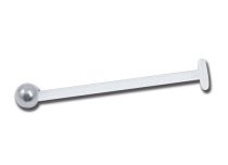 Caja de 10 unidades de Labret BioFlex Bola Estéril Titanio | Itc