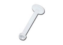 Caja de 10 unidades de BioFlex Labret Cabeza Estéril Cristal Blanco | Itc