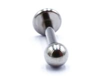 Labretina interna estéril con bola de 3 mm y disco de 4 mm | Itc