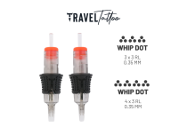 Cartucho para tatuaje Dot / Whipdot - Ø 0.35 mm - Long Taper | Travel tattoo