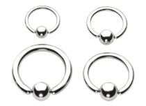 Anillo de acero con bola |  ITC