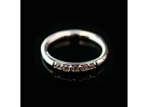 Bisagra Acero 5 Strass Blanco |  ITC