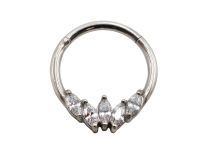 Toldos 5 Strass Bisagra Acero Blanco |  ITC