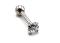 Bolas Trago Especial Barbell Acero 1,2 x 6 mm con Strass | ITC