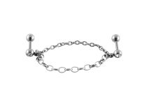 Cadena doble de acero y bolas 4 mm |  ITC